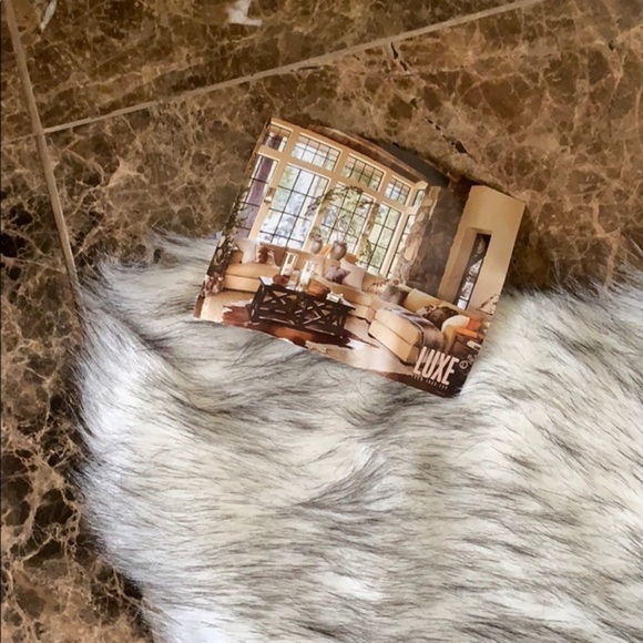 NEW LUXE faux fur rug - Picture 4 of 6